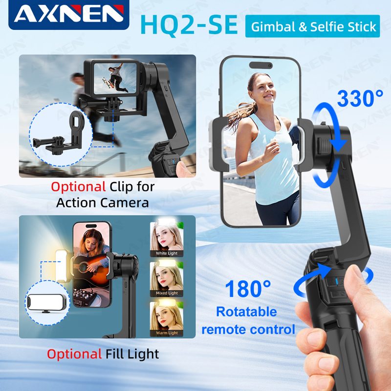AXNEN HQ2-SE Mobile Phone Stab - огляд і ціна Drone Gimbal For Gopro