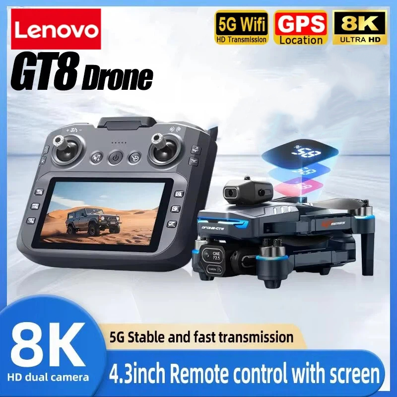 Lenovo GT8 8K Drone Profession - огляд і ціна Drone Gimbal 2 Axis