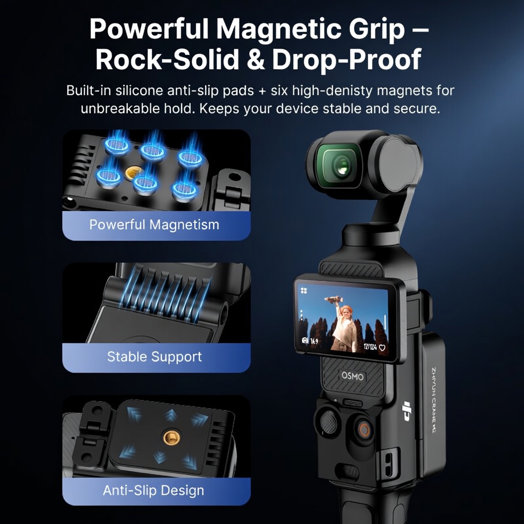 Ronkoen PZ-01 Magnetic Case fo - огляд і ціна Drone Gimbal Case