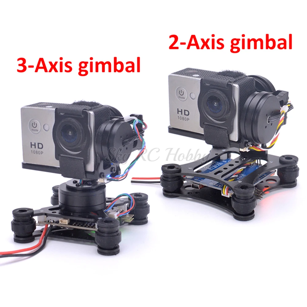 Lightweight 2-Axis / 3-Axis Br - огляд і ціна Drone Gimbal For Gopro