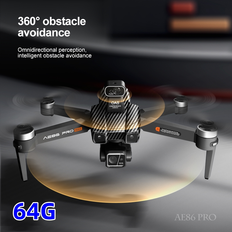 AE86 PRO Max+ Professional Dro - огляд і ціна Drone Gimbal 3 Axis