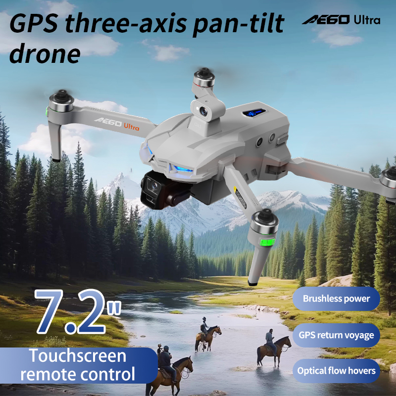 2025 AE60 URTLA GPS Drone 8K C - огляд і ціна Drone Gimbal Mount