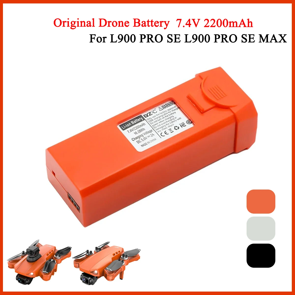 Battery L900 PRO SE Max Drone  - огляд і ціна Drone Gimbal 2 Axis