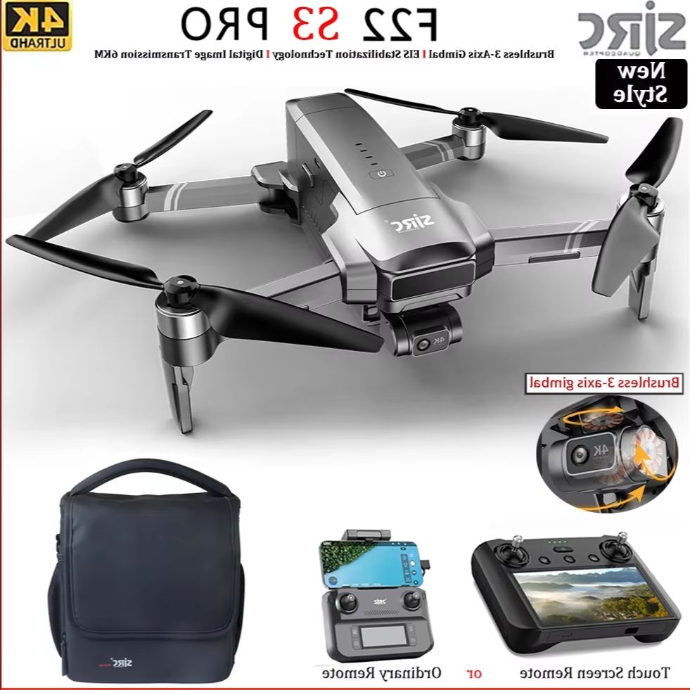 SJRC F22 S3 pro Foldable RC Qu - огляд і ціна Drone Gimbal 3 Axis