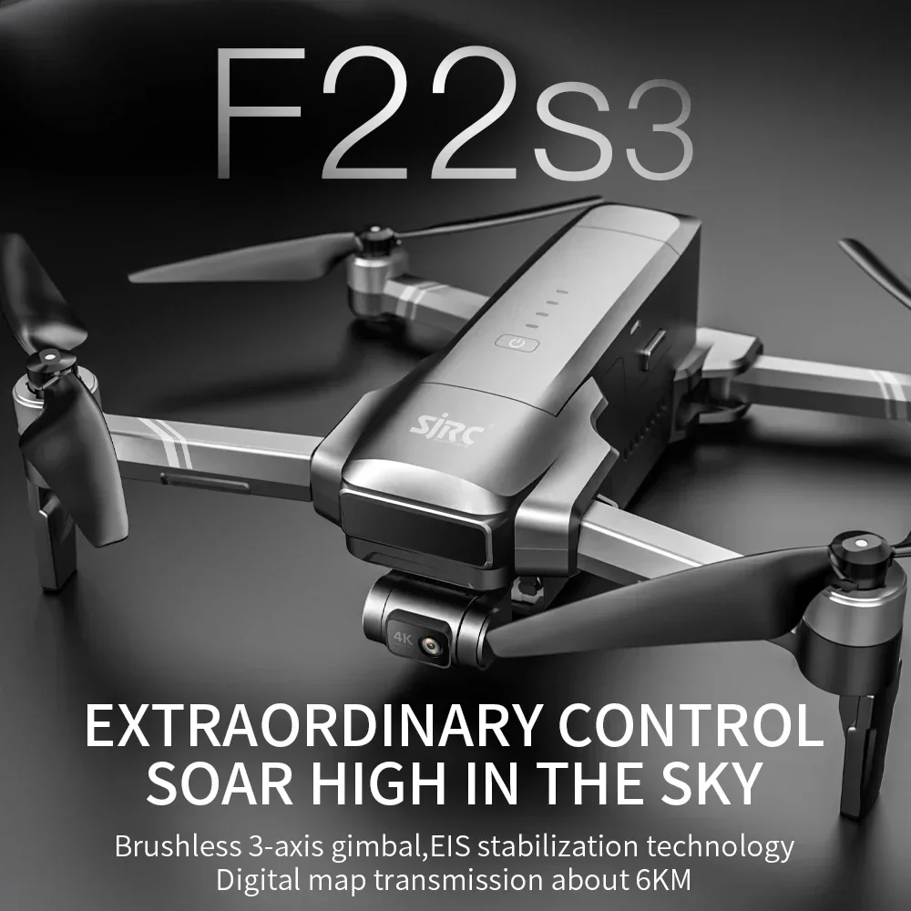 SJRC F22 S3 pro Foldable RC Qu - огляд і ціна Drone Gimbal 3 Axis