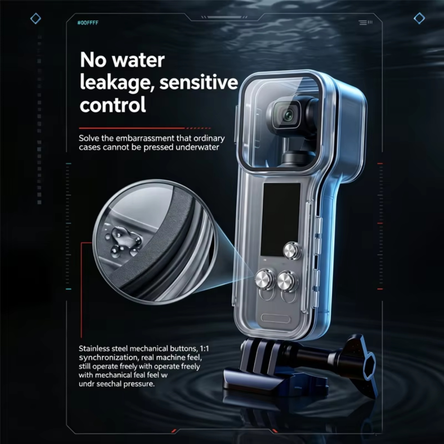 For DJI OSMO Pocket 4 Waterpro - огляд і ціна Drone Gimbal Case