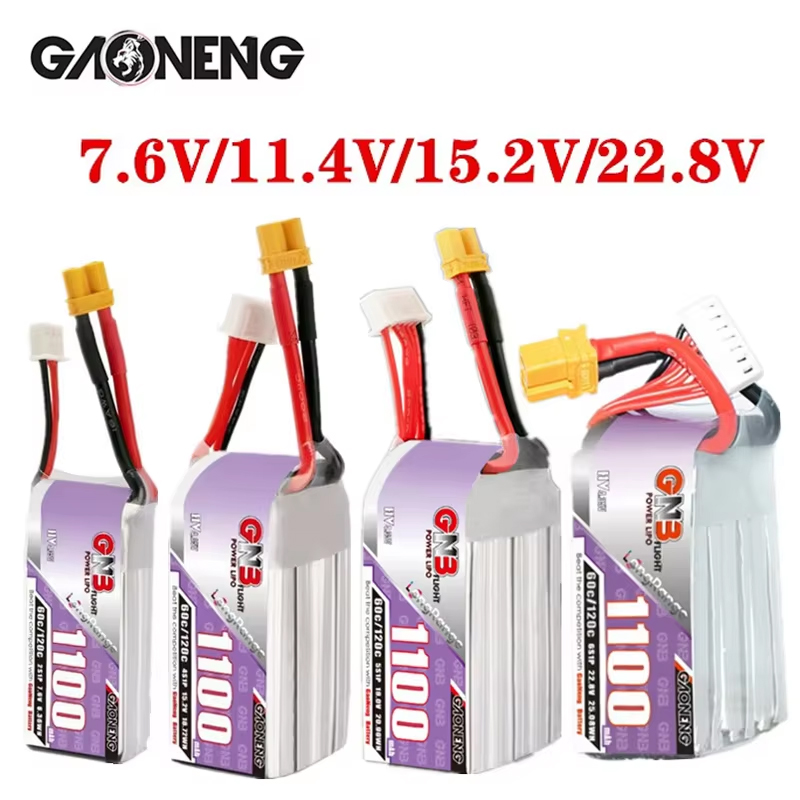 GNB 1100mAh 2S 3S 4S 6S 60C/12 - огляд і ціна Drone Gimbal Controller