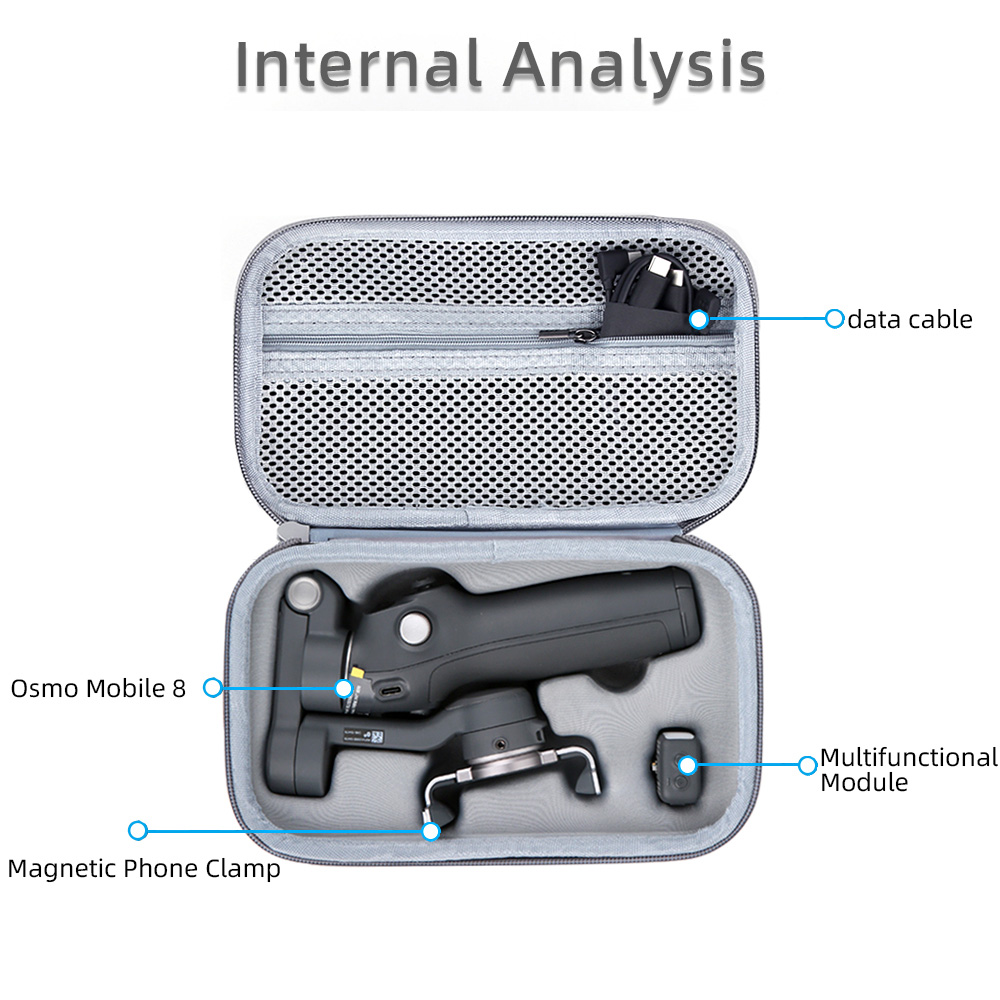 Bag For DJI Osmo Mobile 8 Hand - огляд і ціна Drone Gimbal Case