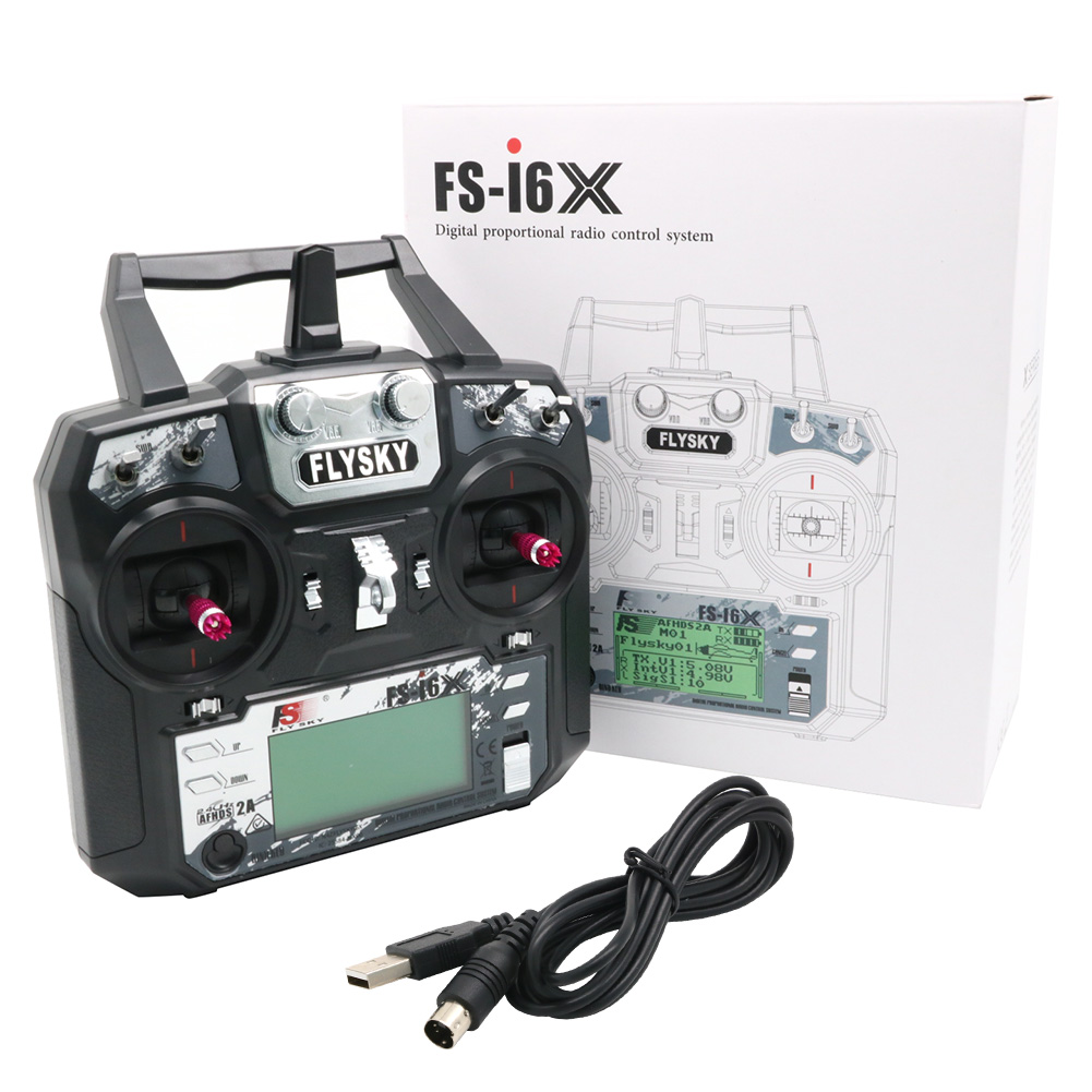 FLYSKY FS-i6X FS i6X 10CH 2.4G - огляд і ціна Drone Gimbal Controller