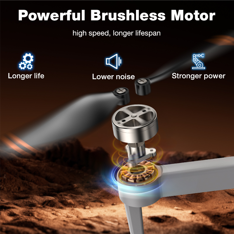 NEW Hot L017 Pro Drone Brushle - огляд і ціна Drone Gimbal 2 Axis