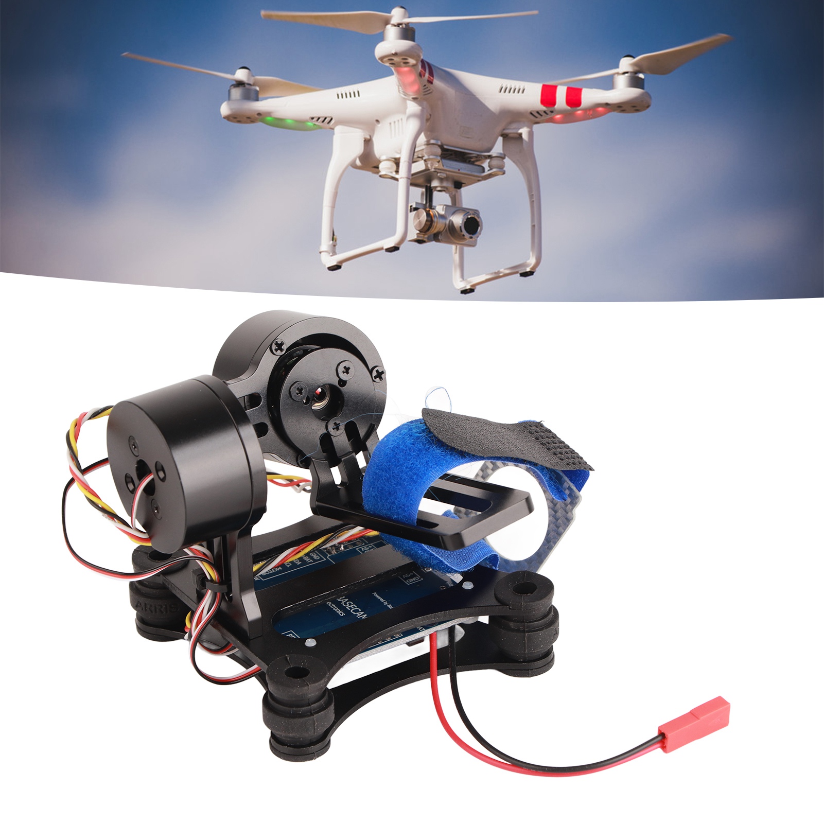 Brushless Camera Gimbal Metal  - огляд і ціна Drone Gimbal For Gopro