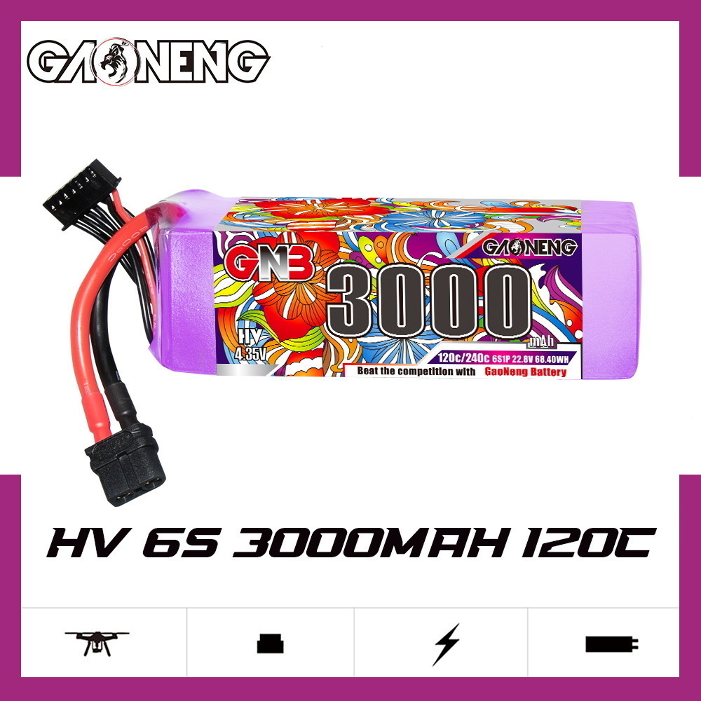 GNB Lipo Battery 6S 22.8V 3000 - огляд і ціна Drone Gimbal Controller
